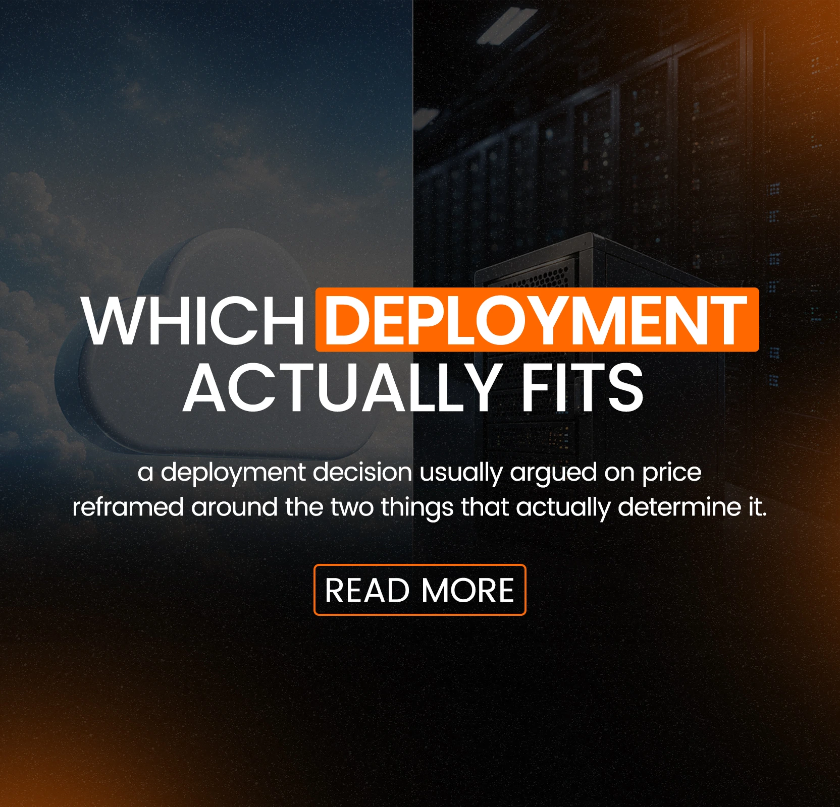 Cloud CRM vs on-premise deployment comparison