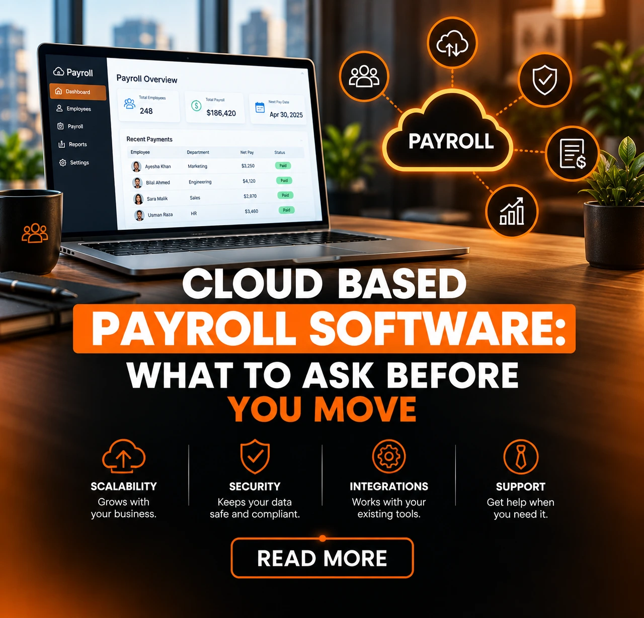 Cloud based payroll software: what to ask before moving payroll off an installed package