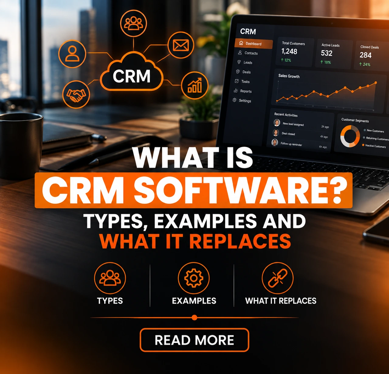 What is CRM software: types, examples and what it replaces