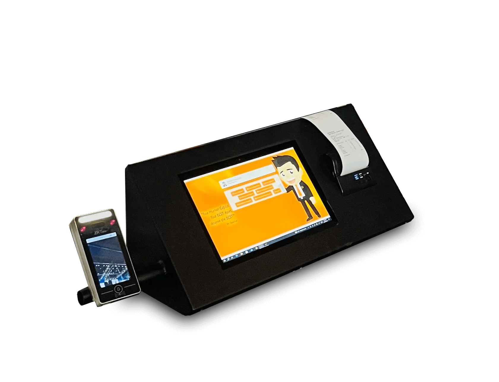 Employee Self Service KIOSK Compact biometric device