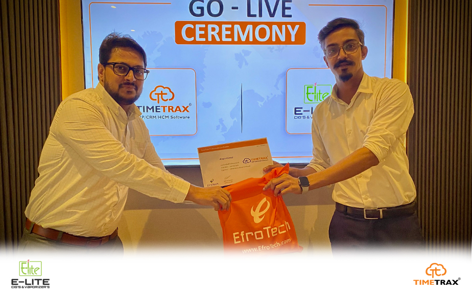 E-Lite and TimeTrax teams at the go-live ceremony &ndash; photo 4
