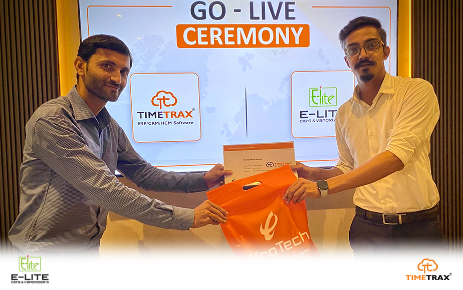 E-Lite and TimeTrax teams at the go-live ceremony &ndash; photo 5