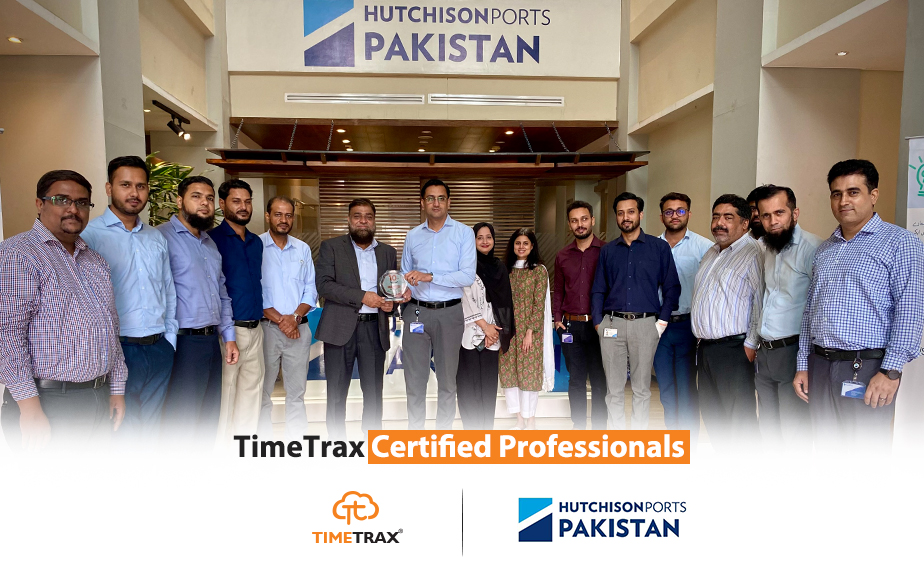 Hutchison Ports Pakistan team as TimeTrax Certified Professionals &ndash; photo 2